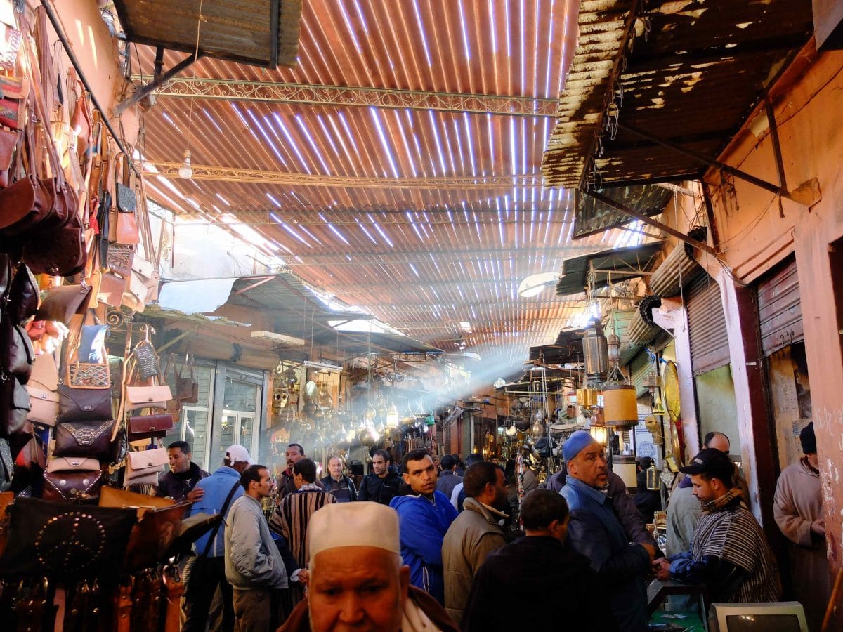 souq di Marrakech