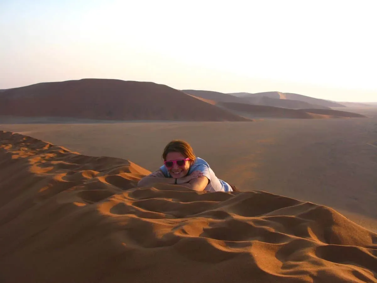 dune nel deserto del Namib, Namibia