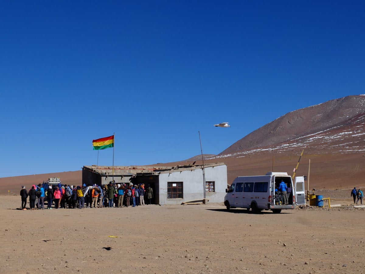 verso il salar de Uyuni - la frontiera Cile- Bolivia