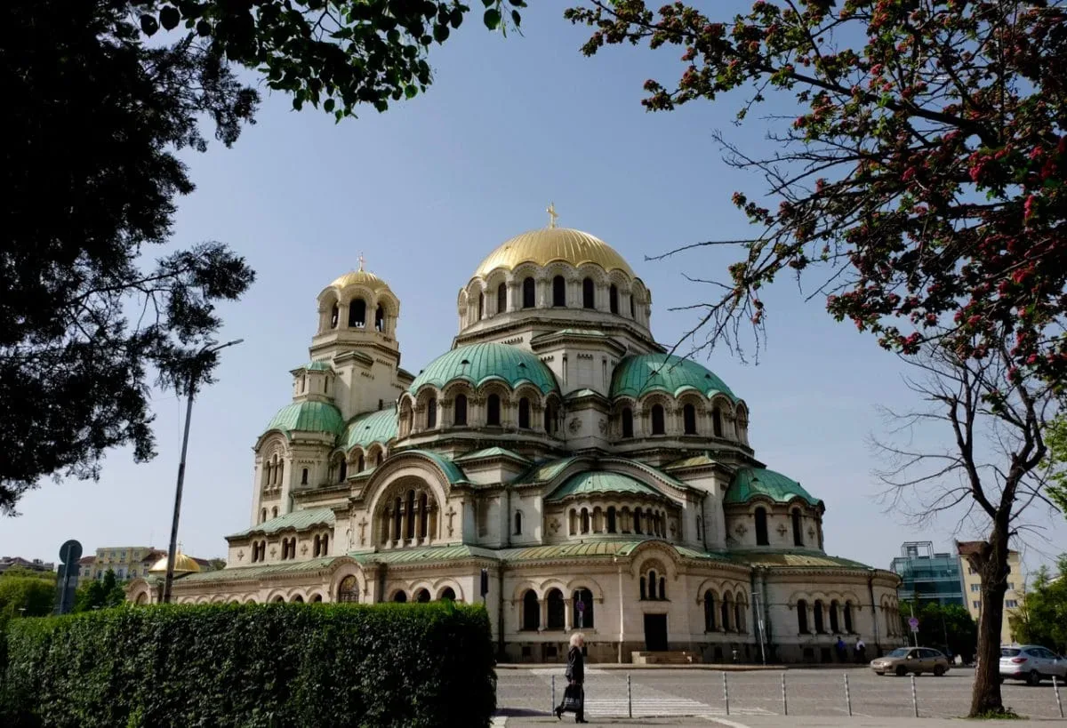 la Cattedrale Aleksandar Nevski di Sofia