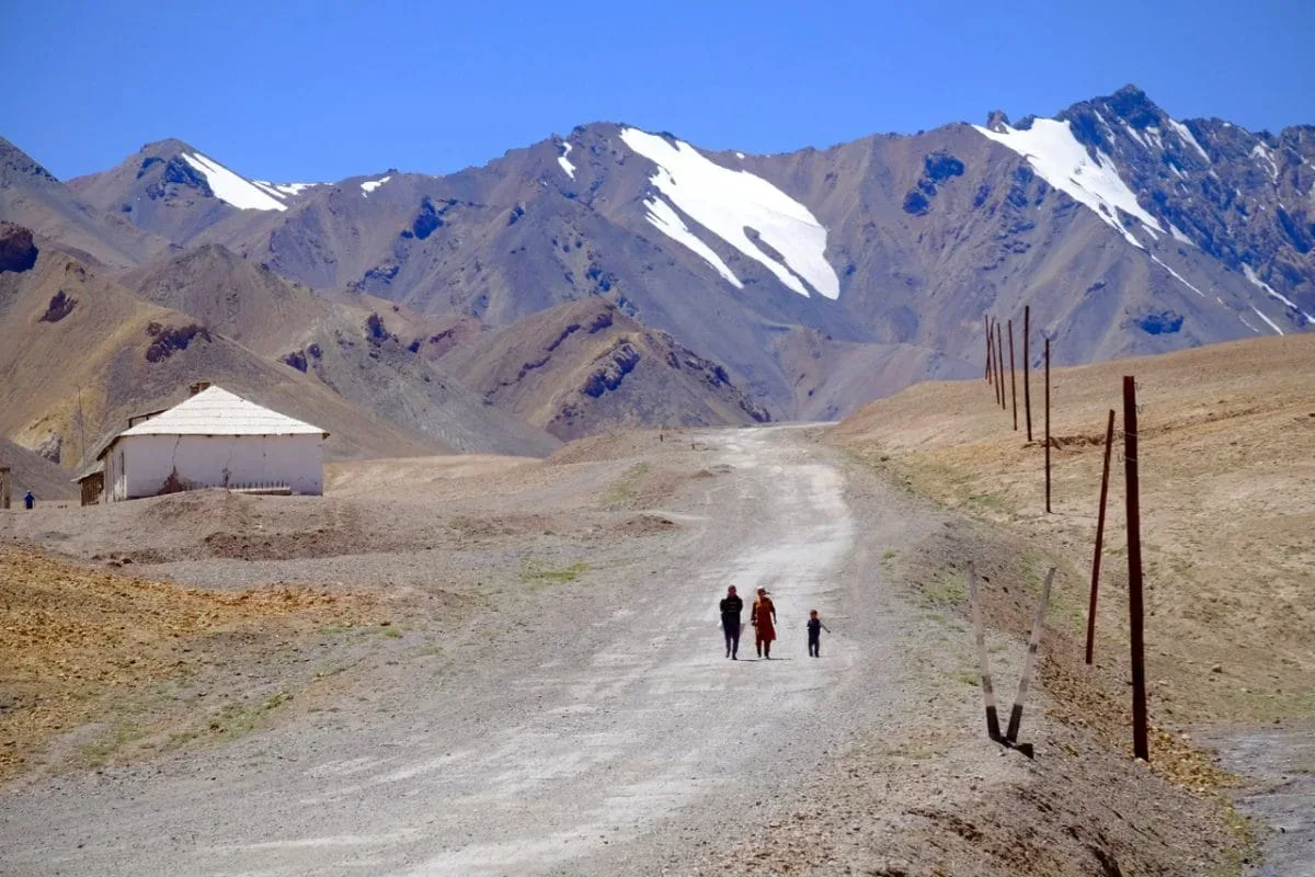 paesaggio del Pamir, Tagikistan