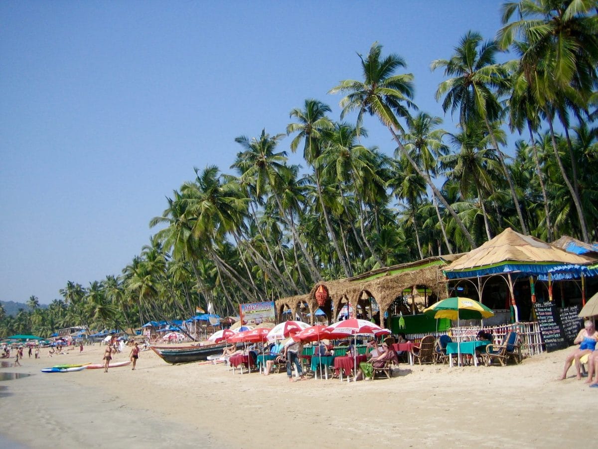 spiaggia di Goa, India