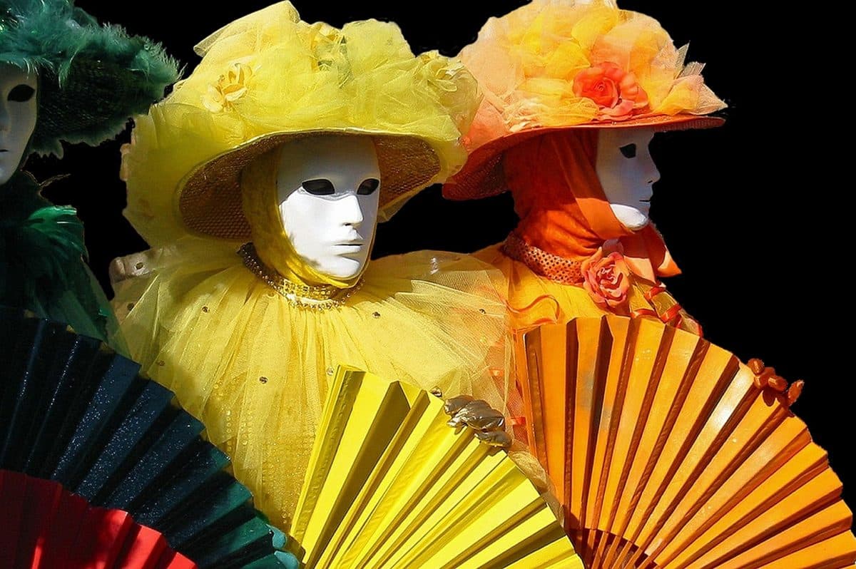 maschere al Carnevale di Venezia