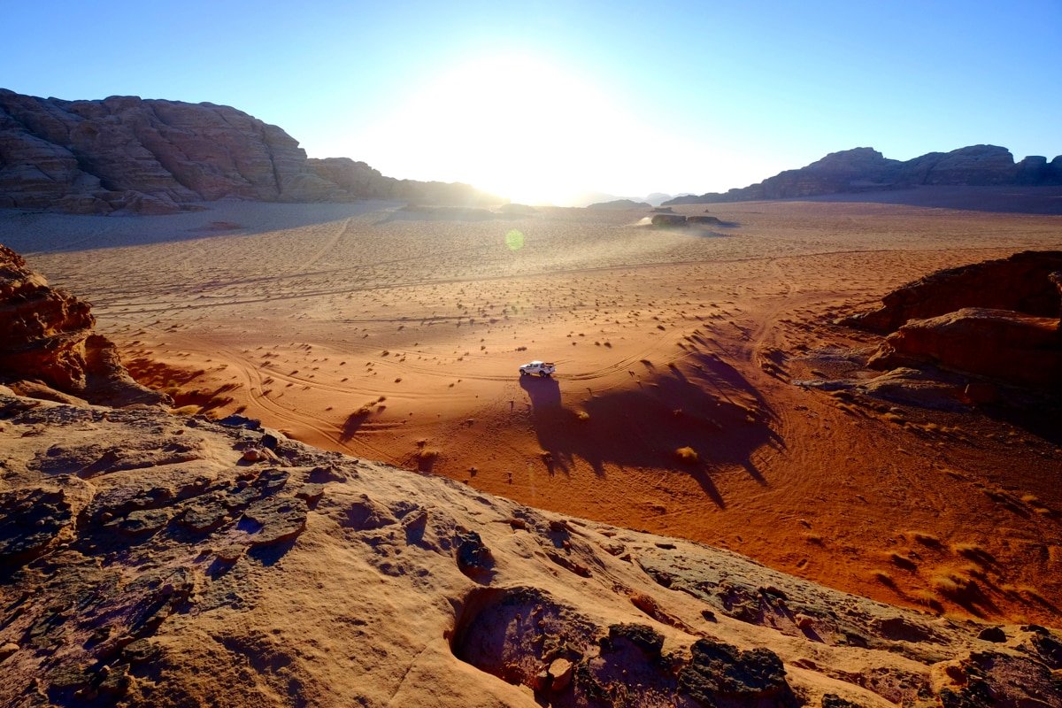 Giordania - deserto del Wadi Rum
