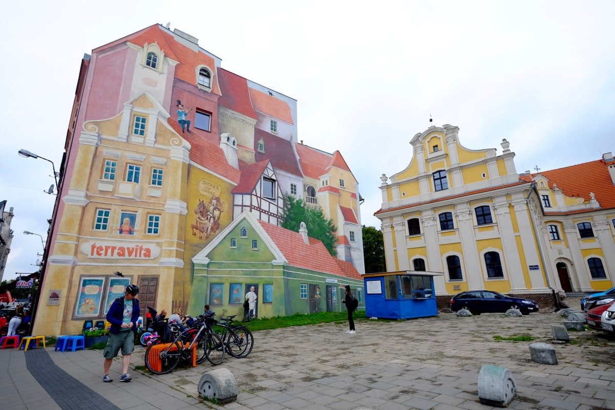 murales a Poznan