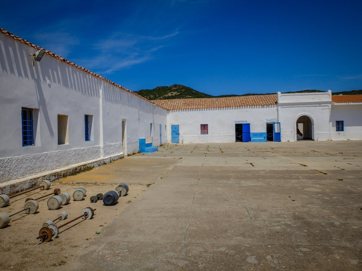 Ex colonia penale a Cala Oliva (isola dell'Asinara)
