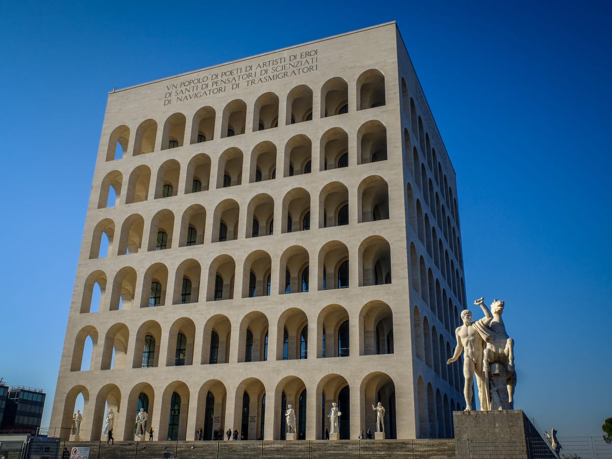 Roma Insolita - colosseo quadrato