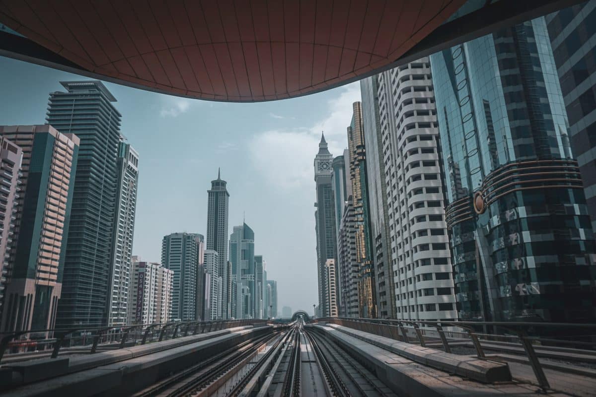 Dubai - metro