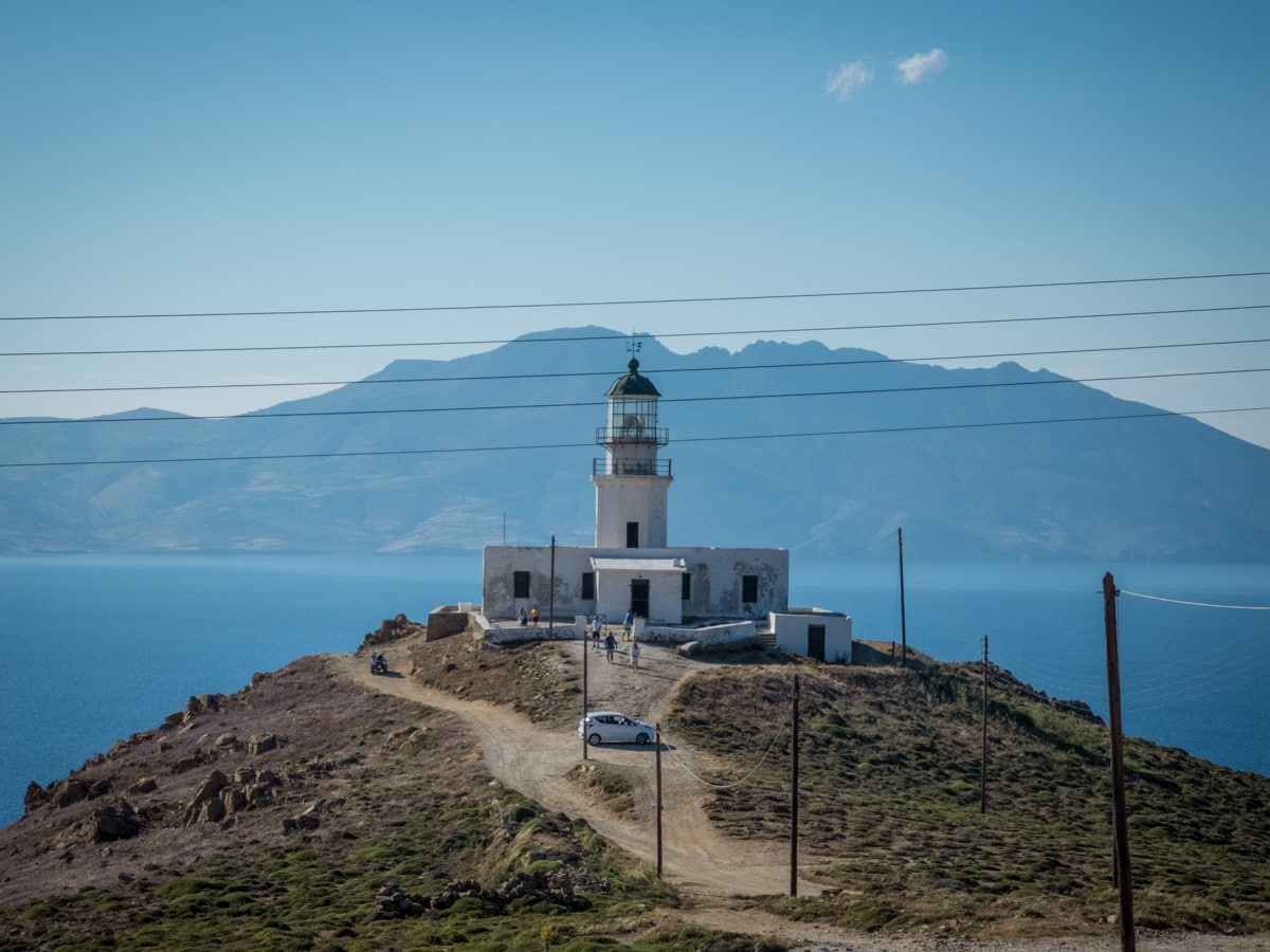 Faro di Armenistis a Mykonos