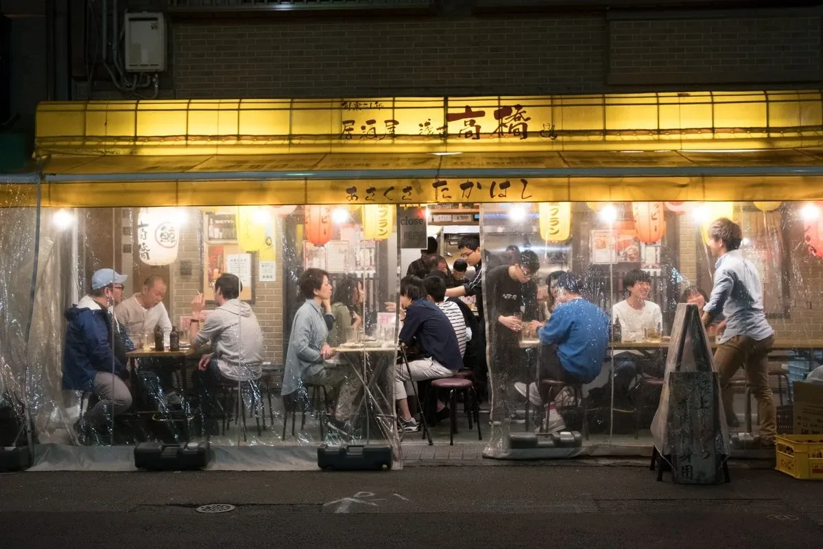 ristorantino ad Asakusa, Tokyo