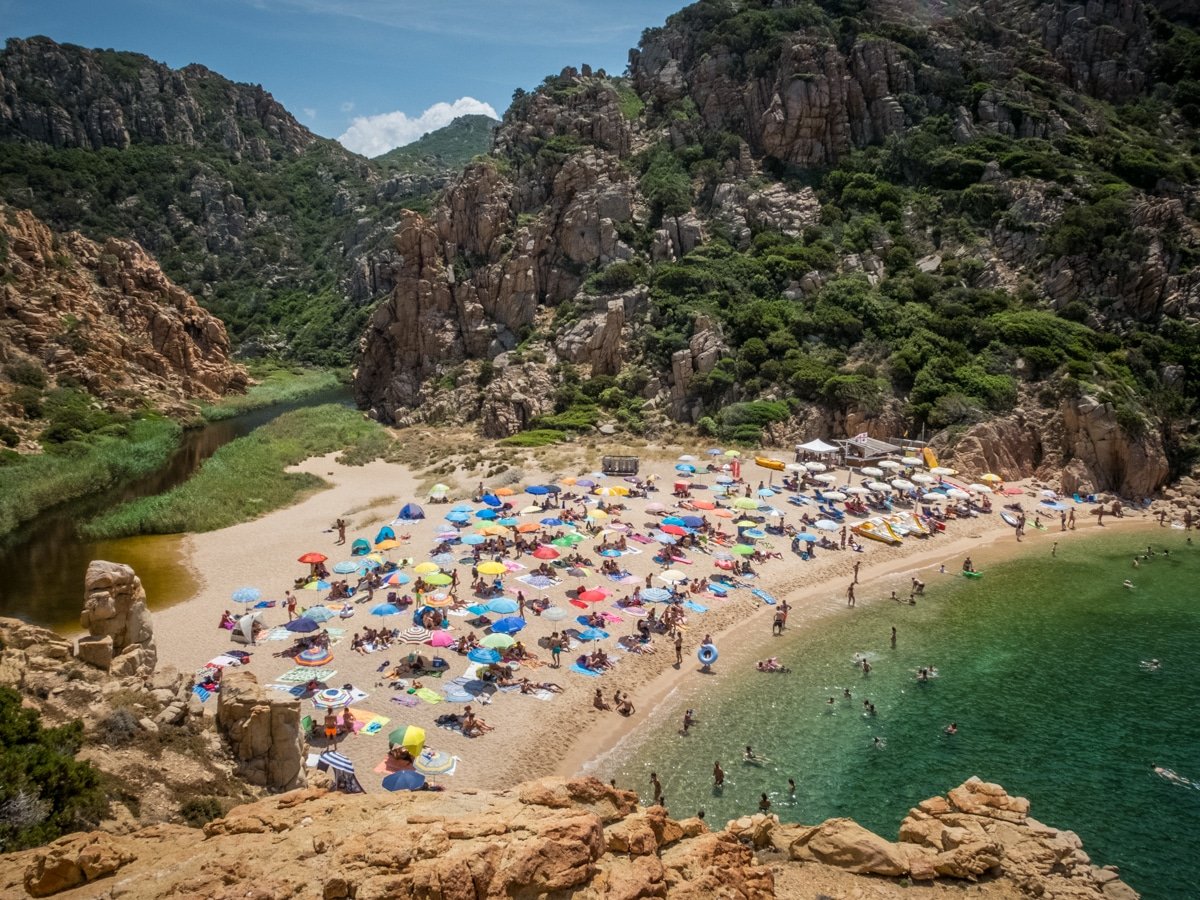 spiaggia di Li Cossi, Sardegna