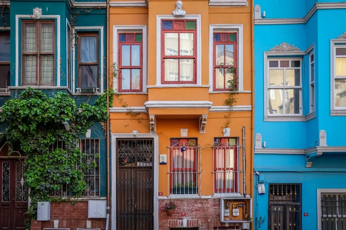 case colorate a Balat a Istanbul