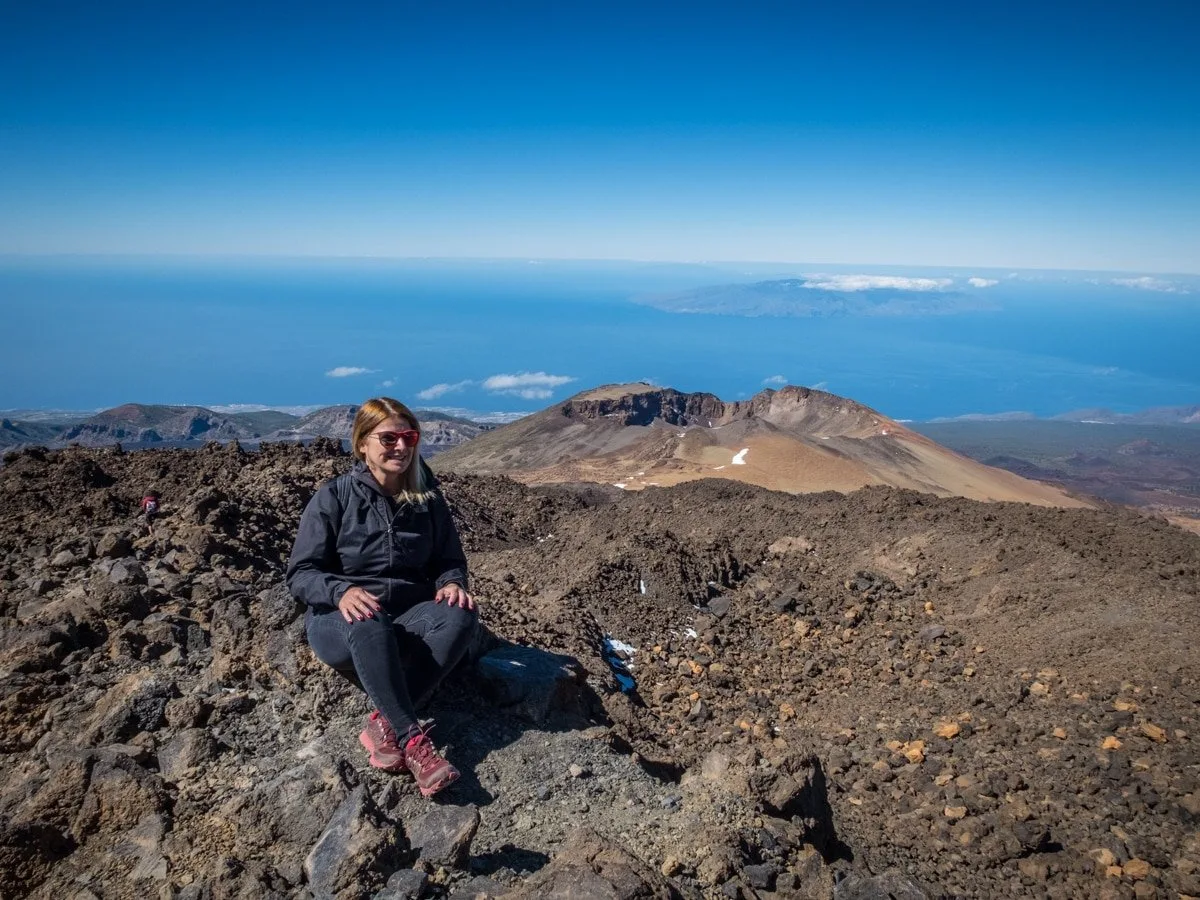 io sulla vetta del Teide, Tenerife