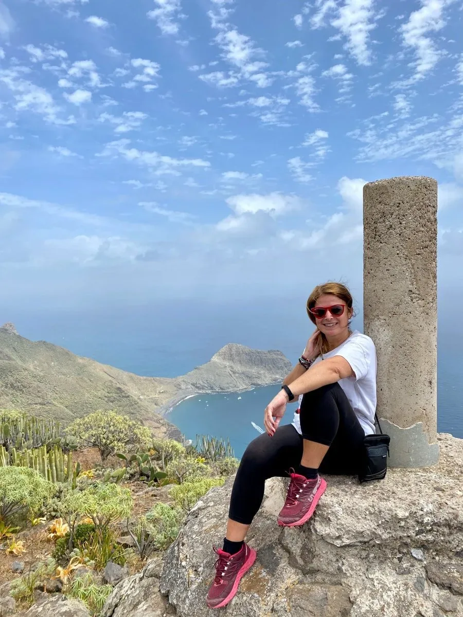 Trekking  a Tenerife - vista dal Mirador de Atalaya