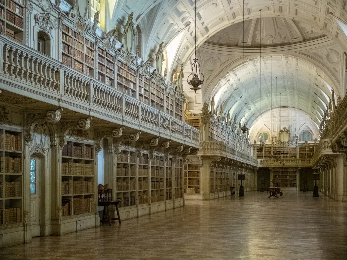 Biblioteca del Palacio Nacional Mafra - Portogallo