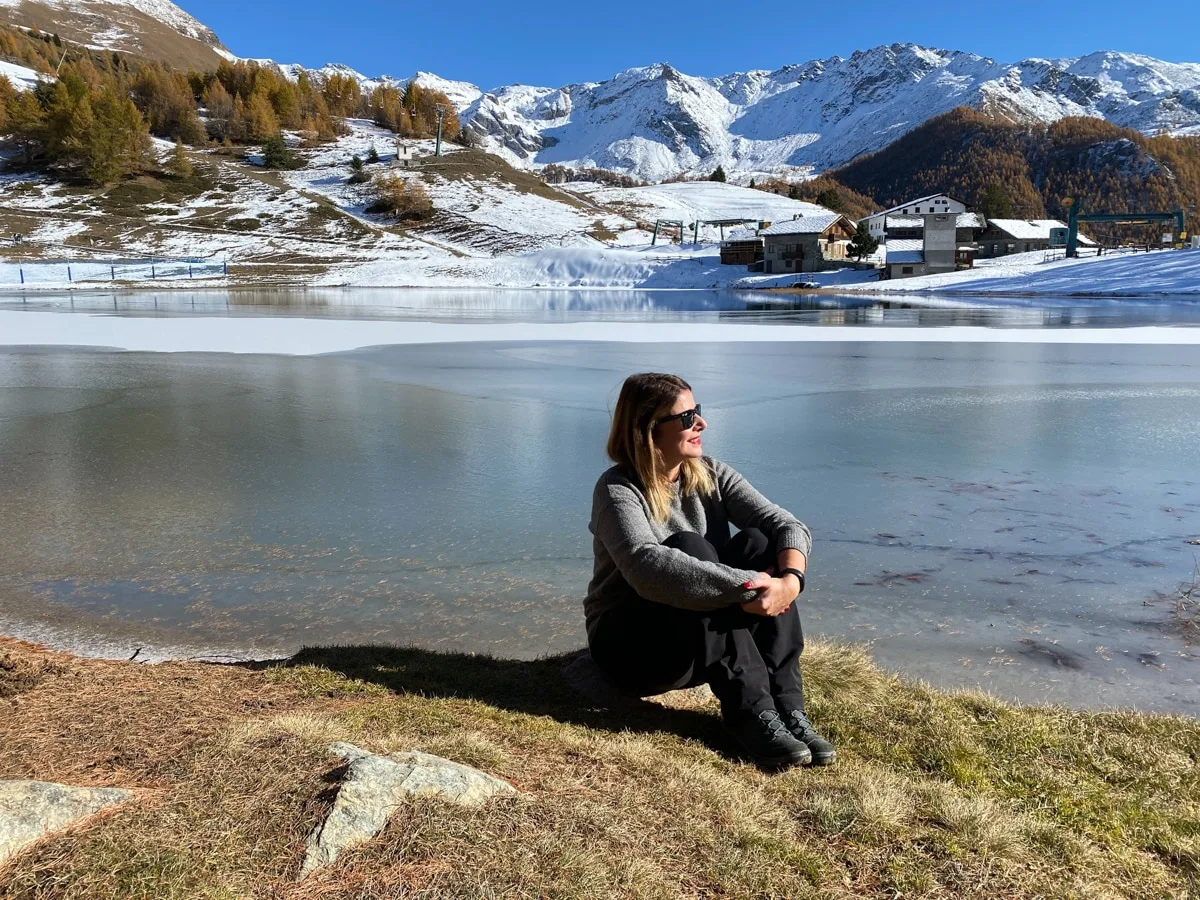 lago in Valle d'aosta
