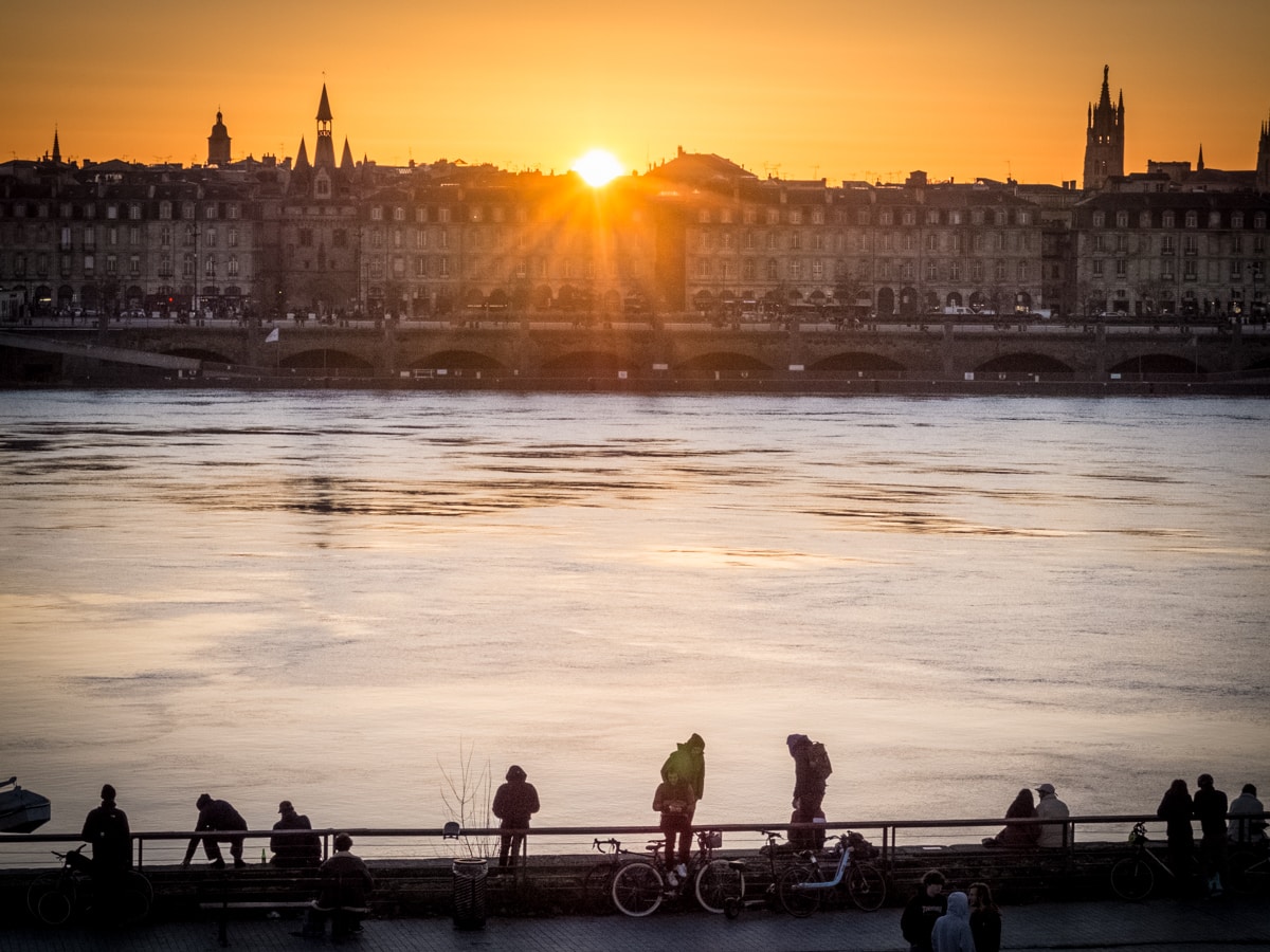 Bordeaux - tramonto