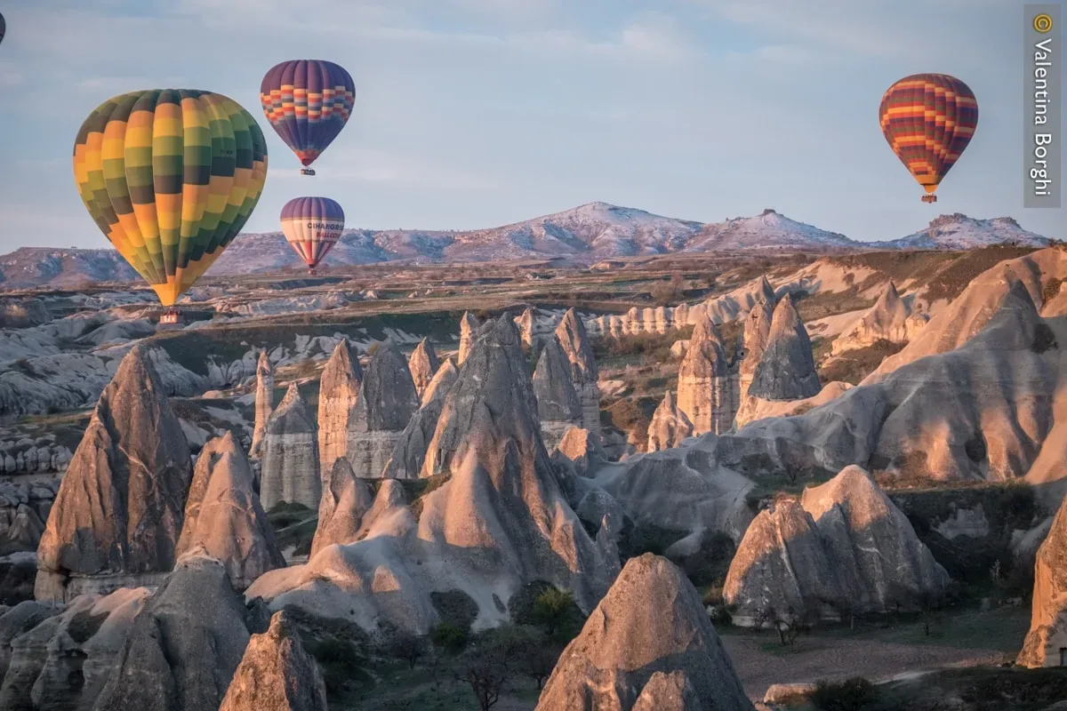 Cappadocia - Goreme- mongolfiere