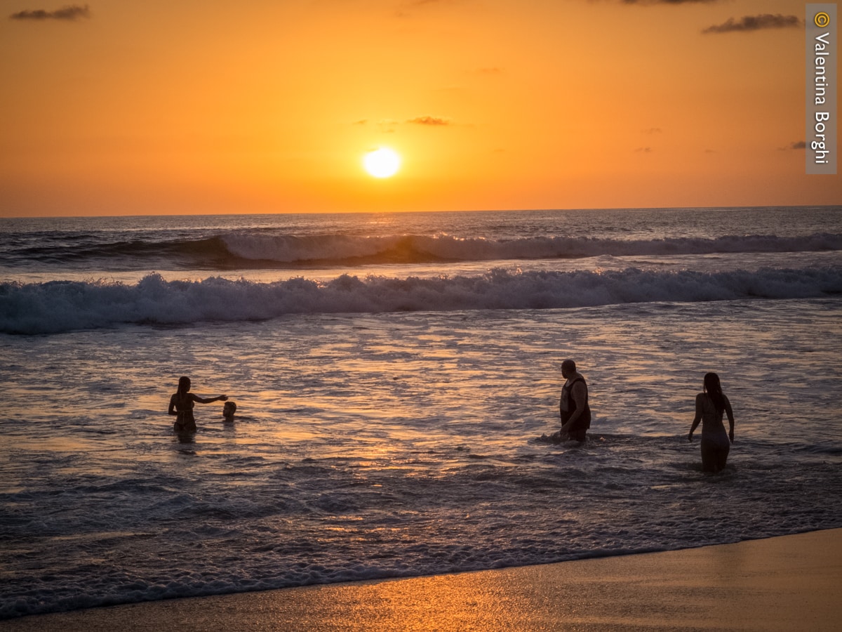 Costa Rica - tramonto sull'oceano Pacifico