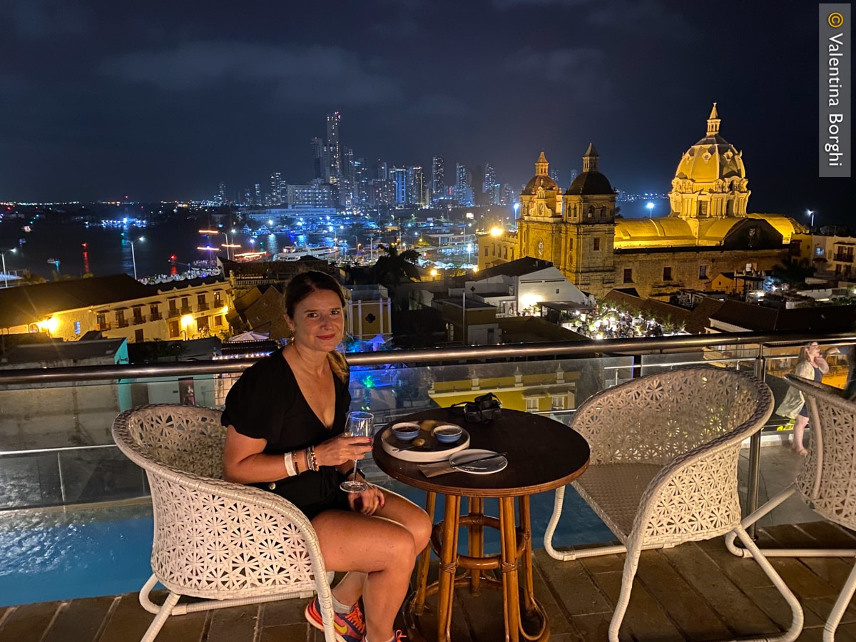Rooftop bar Cartagena