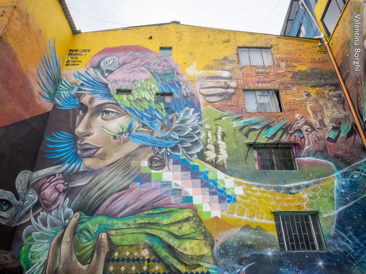Street art a Bogotà