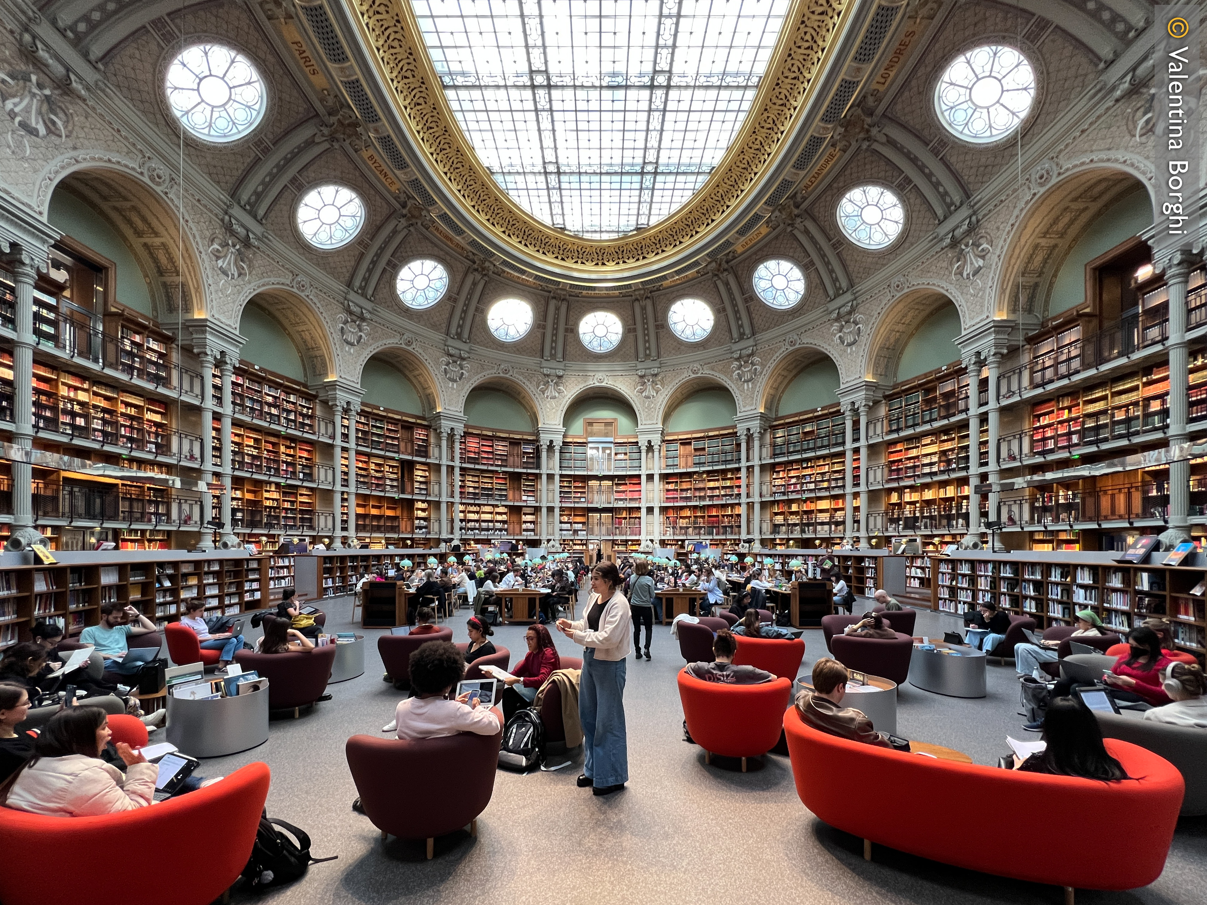 Sala ovale - Biblioteca Richelieu - Parigi