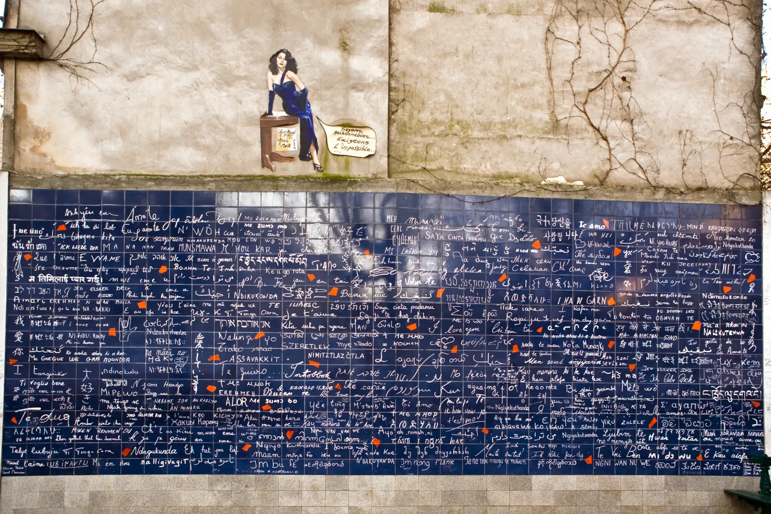 Muro dell'amore - Parigi