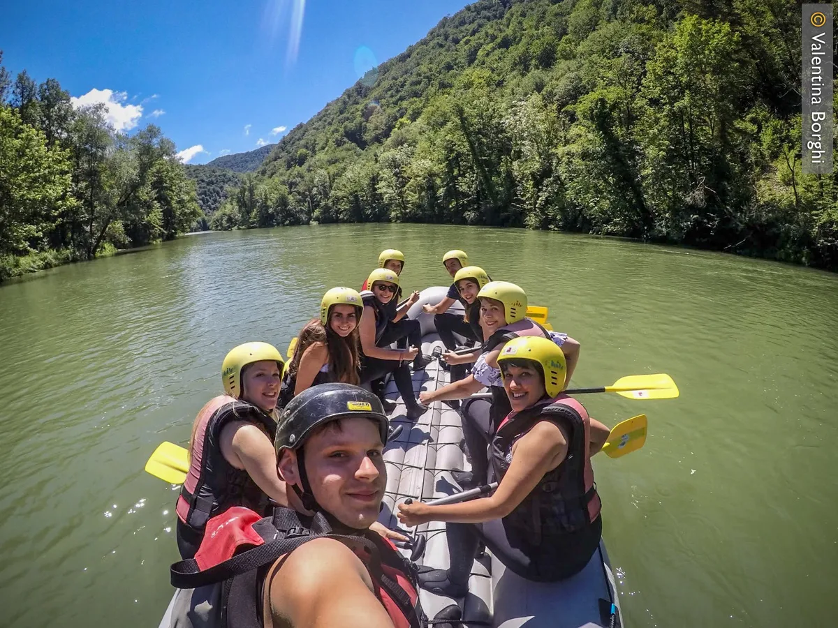 Rafting sul fiume Kolpa - Slovenia