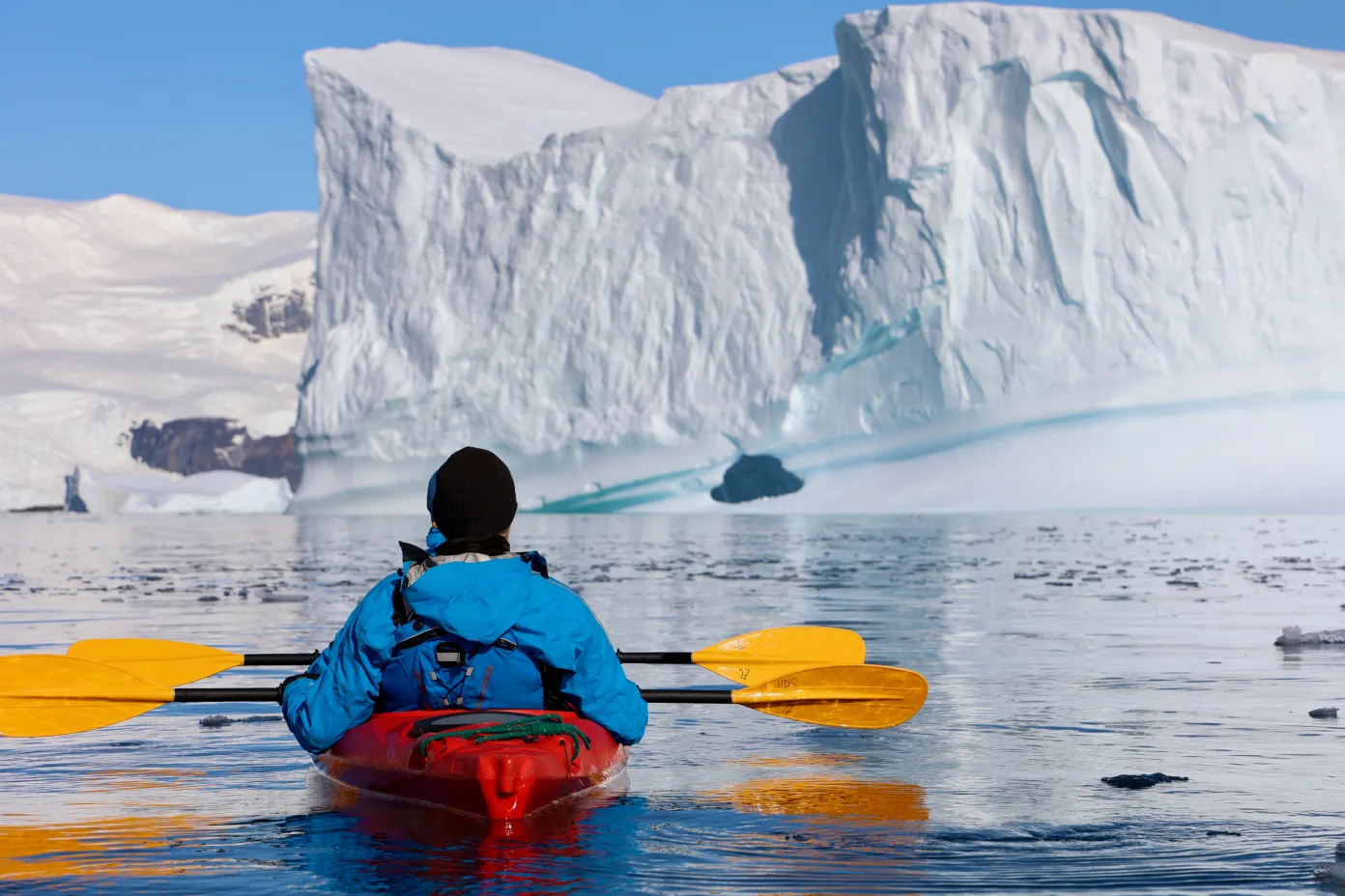 kayak in Antartide