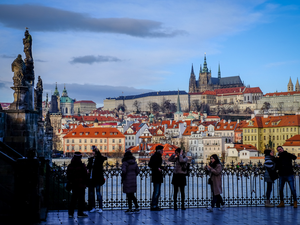vista del Castello di Praga