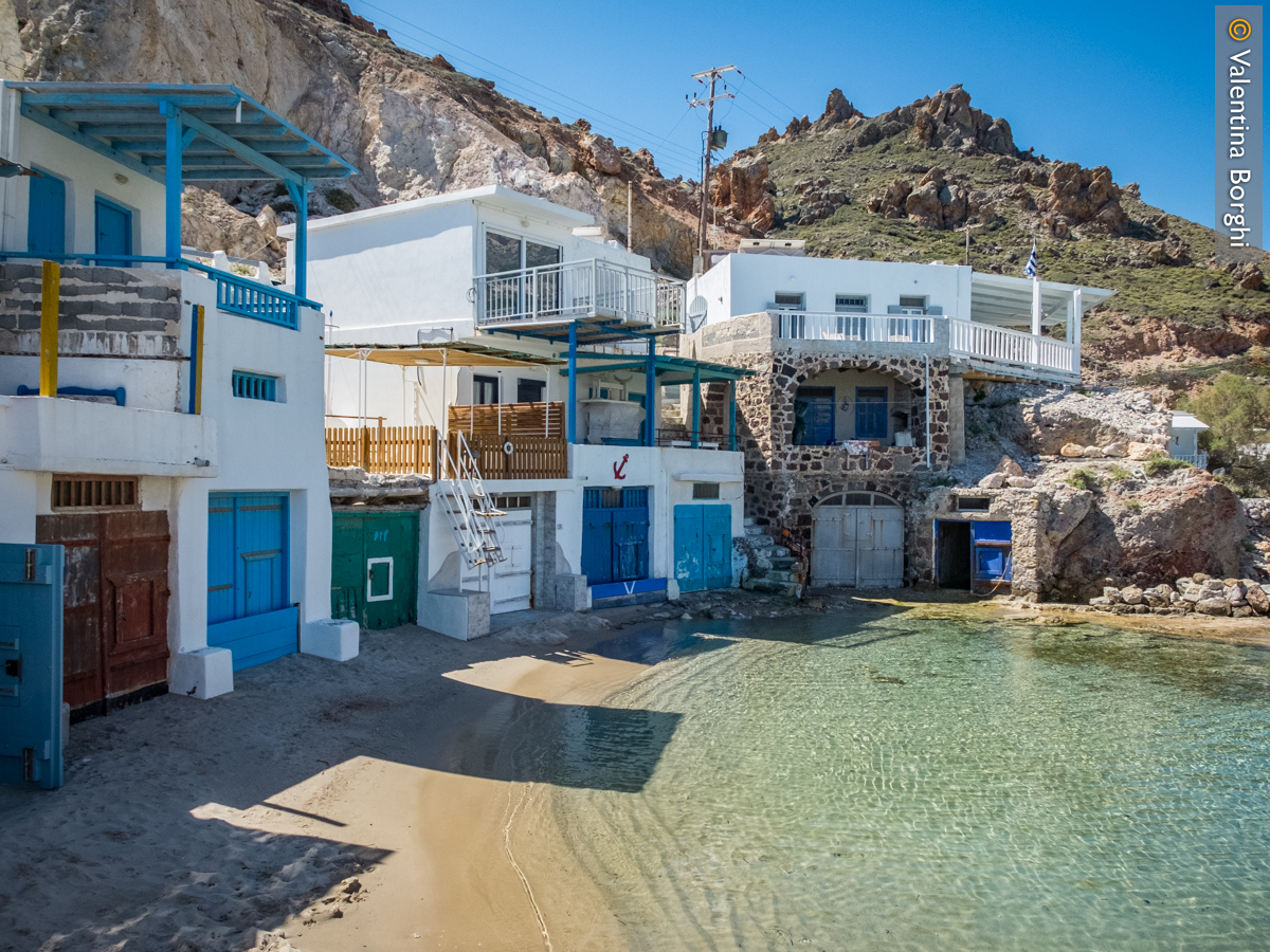 spiaggia di Fyripotamos, Milos