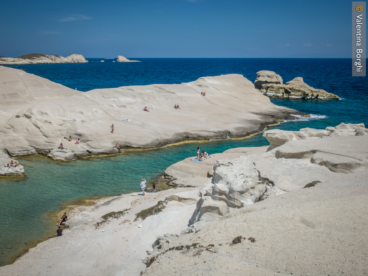 spiaggia di Sarakiniko, Milos