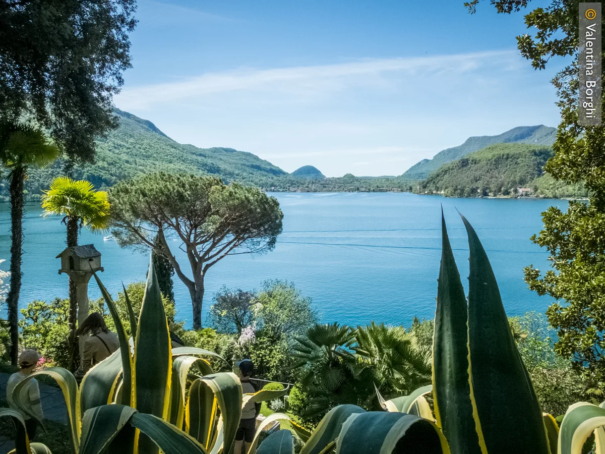 vista sul lago di Lugano