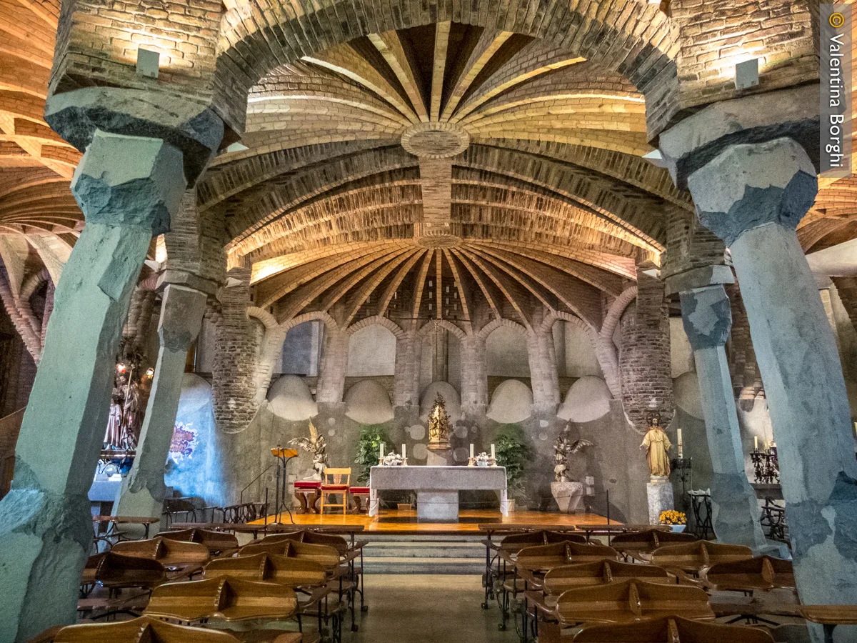 Cripta di Gaudì a Colonia Guell