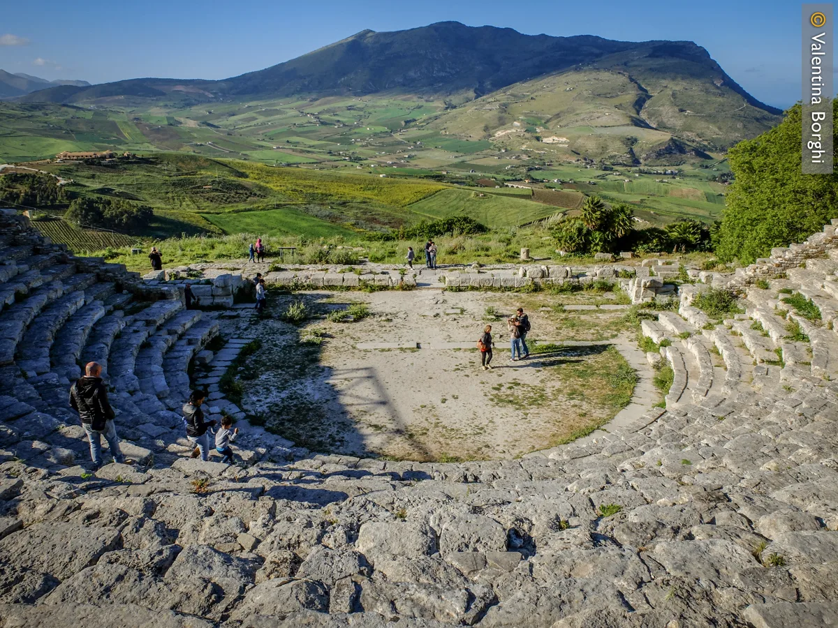 il teatro antico di Segesta