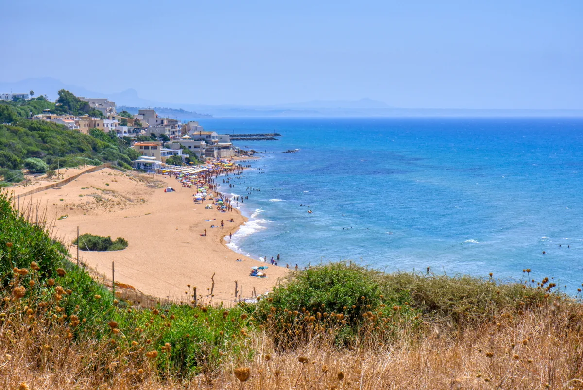 Spiaggia di Marinella di Selinunte, in Sicilia Occidentale