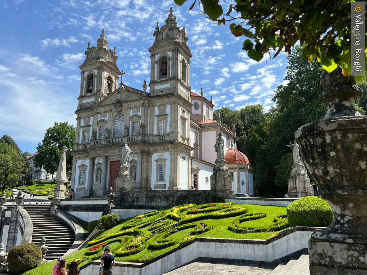 Santuario Bom Jesus do Monte a Braga, Portogallo