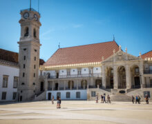 cortile interno dell'Università di Coimbra