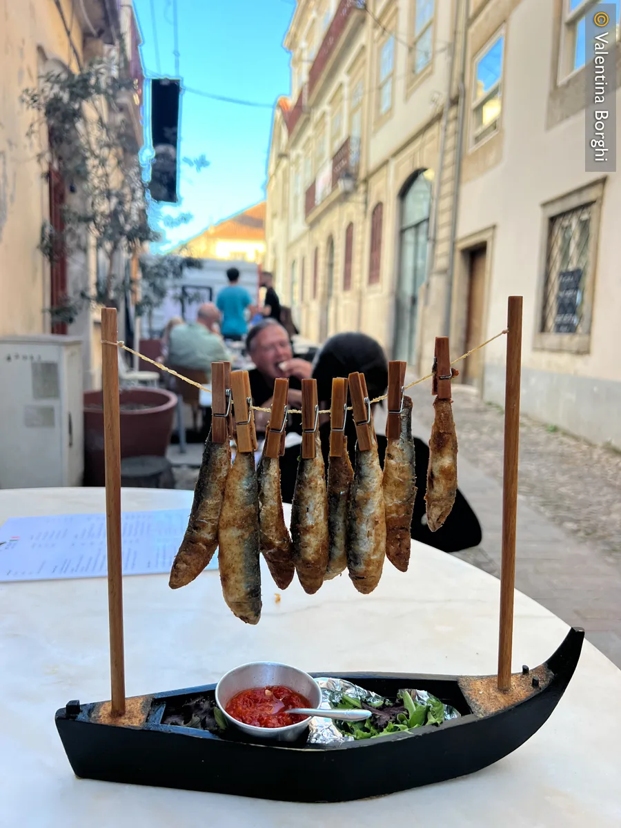 sardine all'Arcada Comes e Bebes, Coimbra 