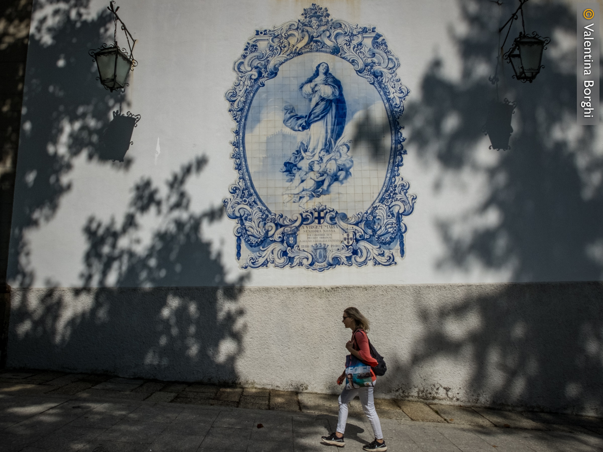 Azulejos a Guimaraes, Portogallo