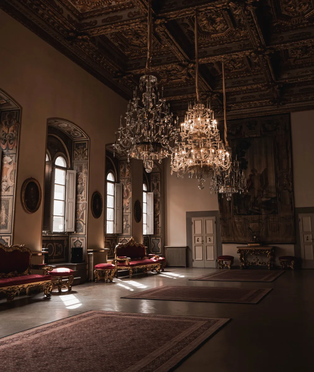 Sala di Palazzo Medici Ricciardi a Firenze