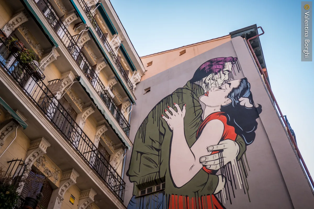 Street art a Lavapiés, Madrid