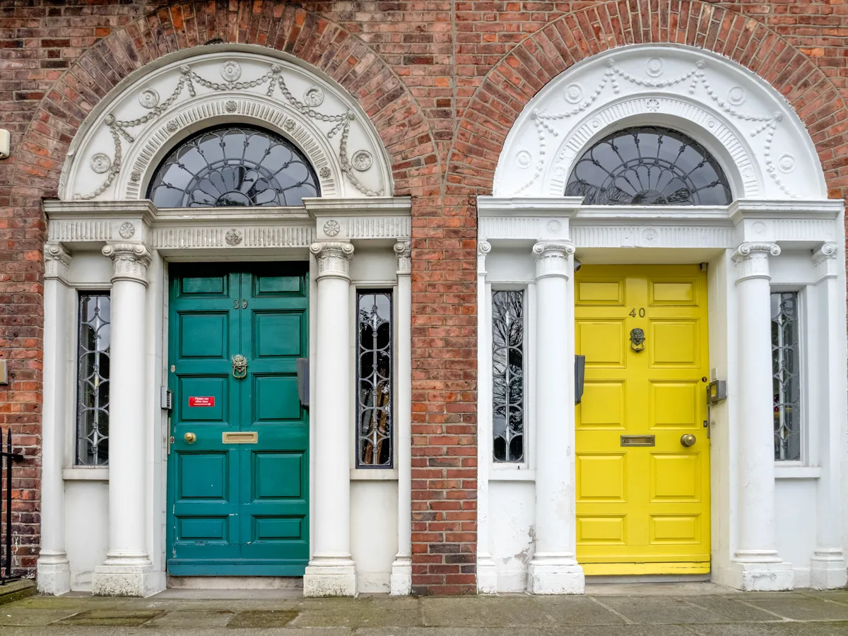 Case su Merrion Square, Dublino
