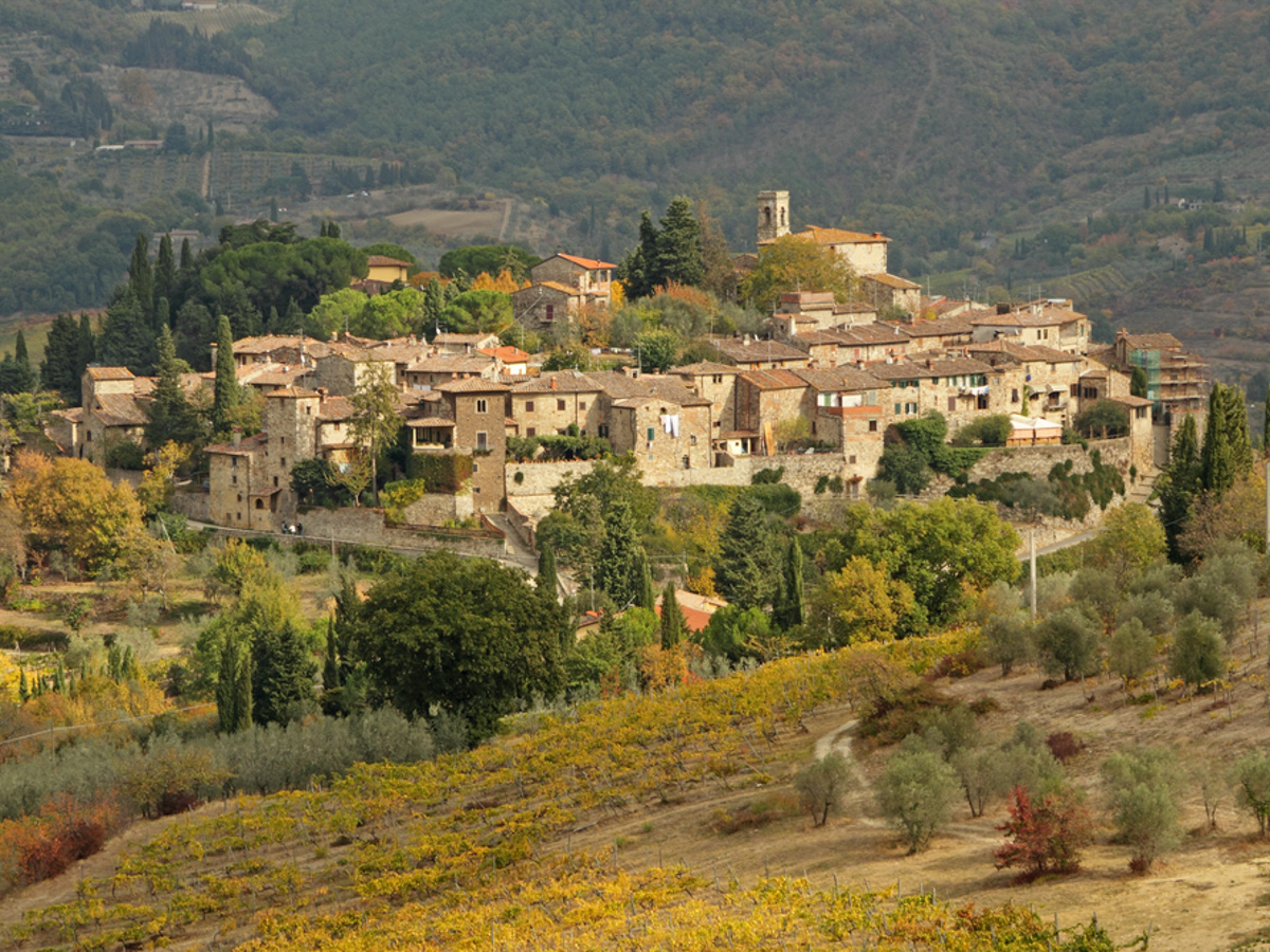 Borgo di Montefioralle, Chianti, Toscana