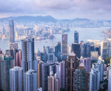 Vista da Victoria Peak, Hong Kong