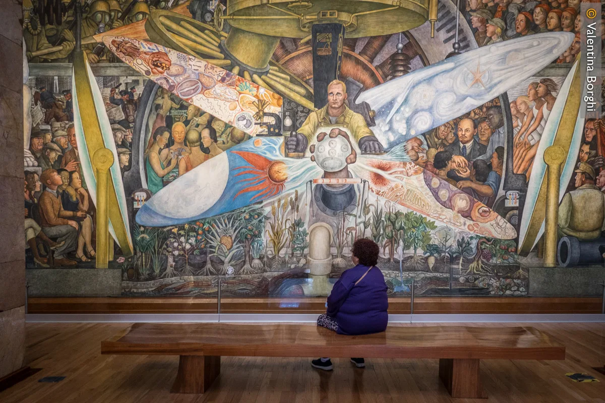 Murales "El Hombre en Control del Universo" di Diego Rivera