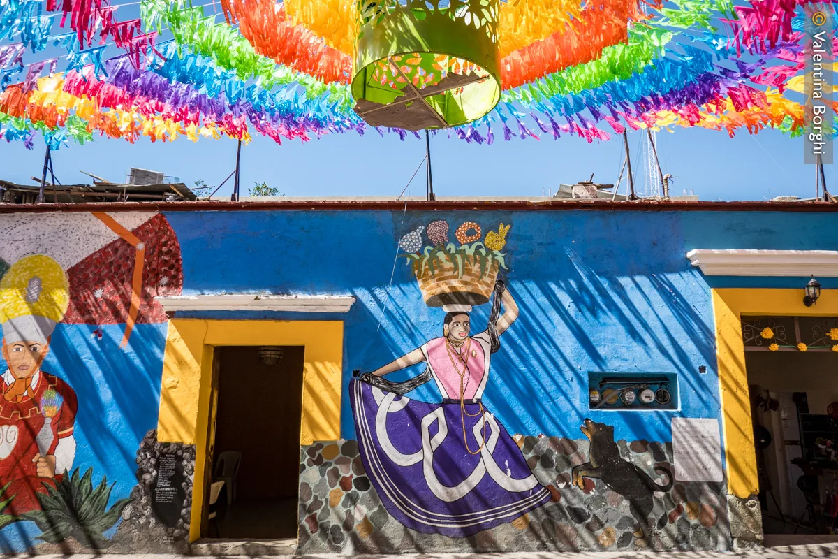 Decorazioni a Oaxaca, Messico