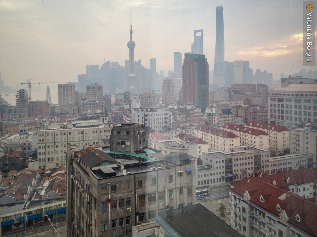 vista dal Jinjiang Metropolo Hotel, Shanghai