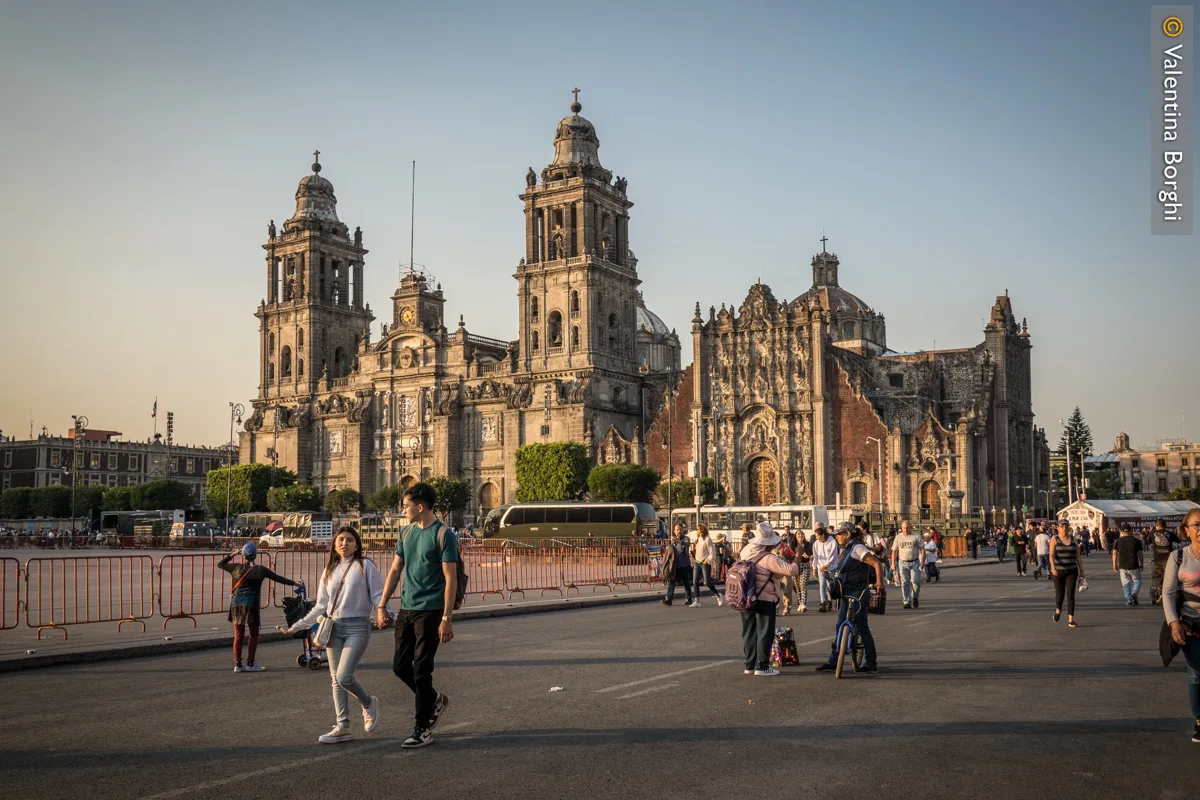 la Cattedrale di Città del Messico