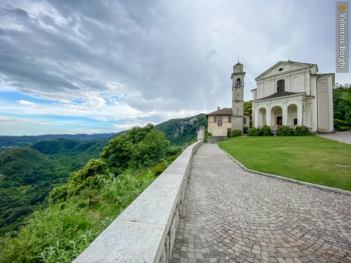 Santuario della Madonna del Sasso, lago d'Orta, Piemonte
